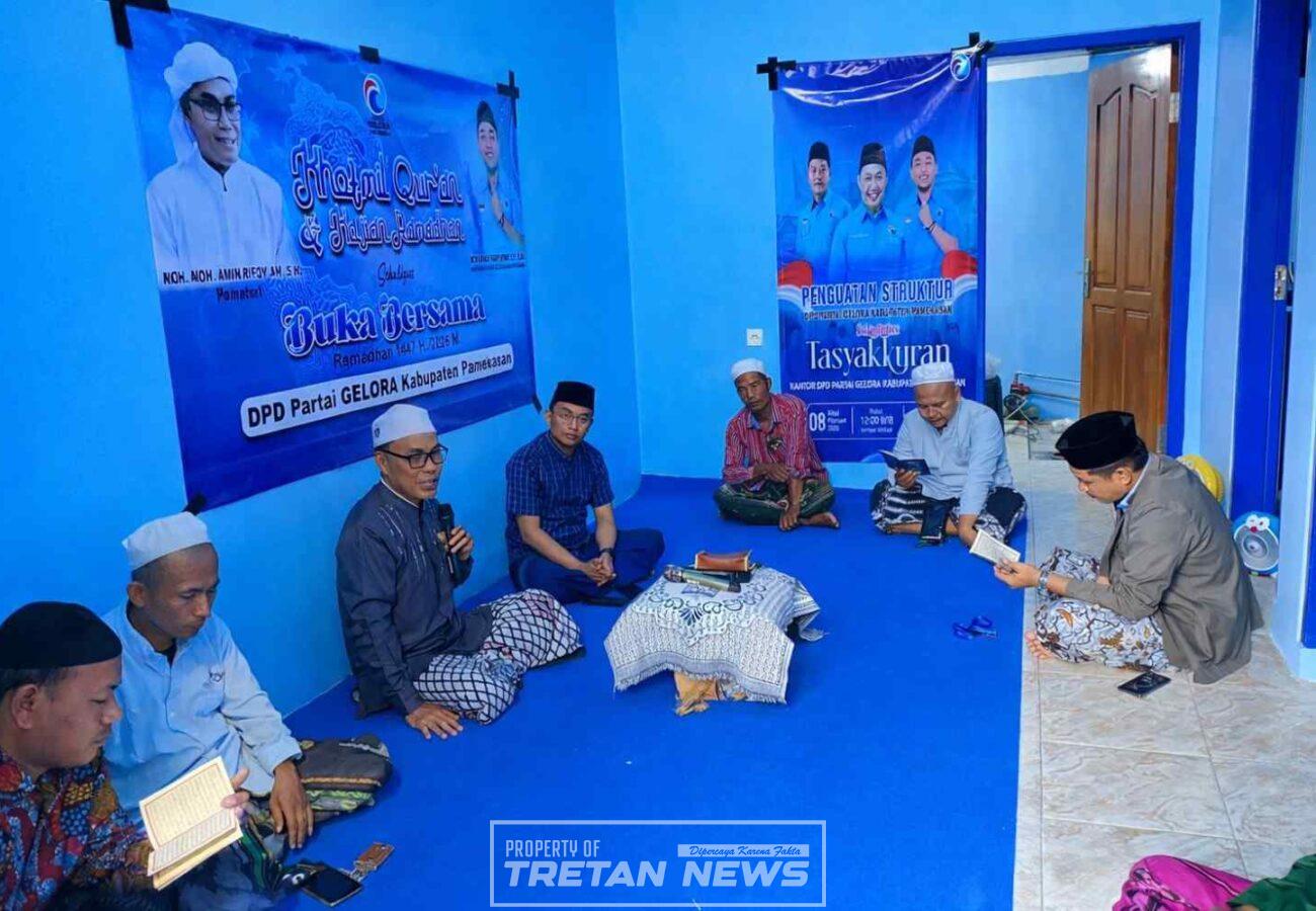 khotmil quran gelora pamekasan ramadan buka bersama dpd gelora pamekasan 2026