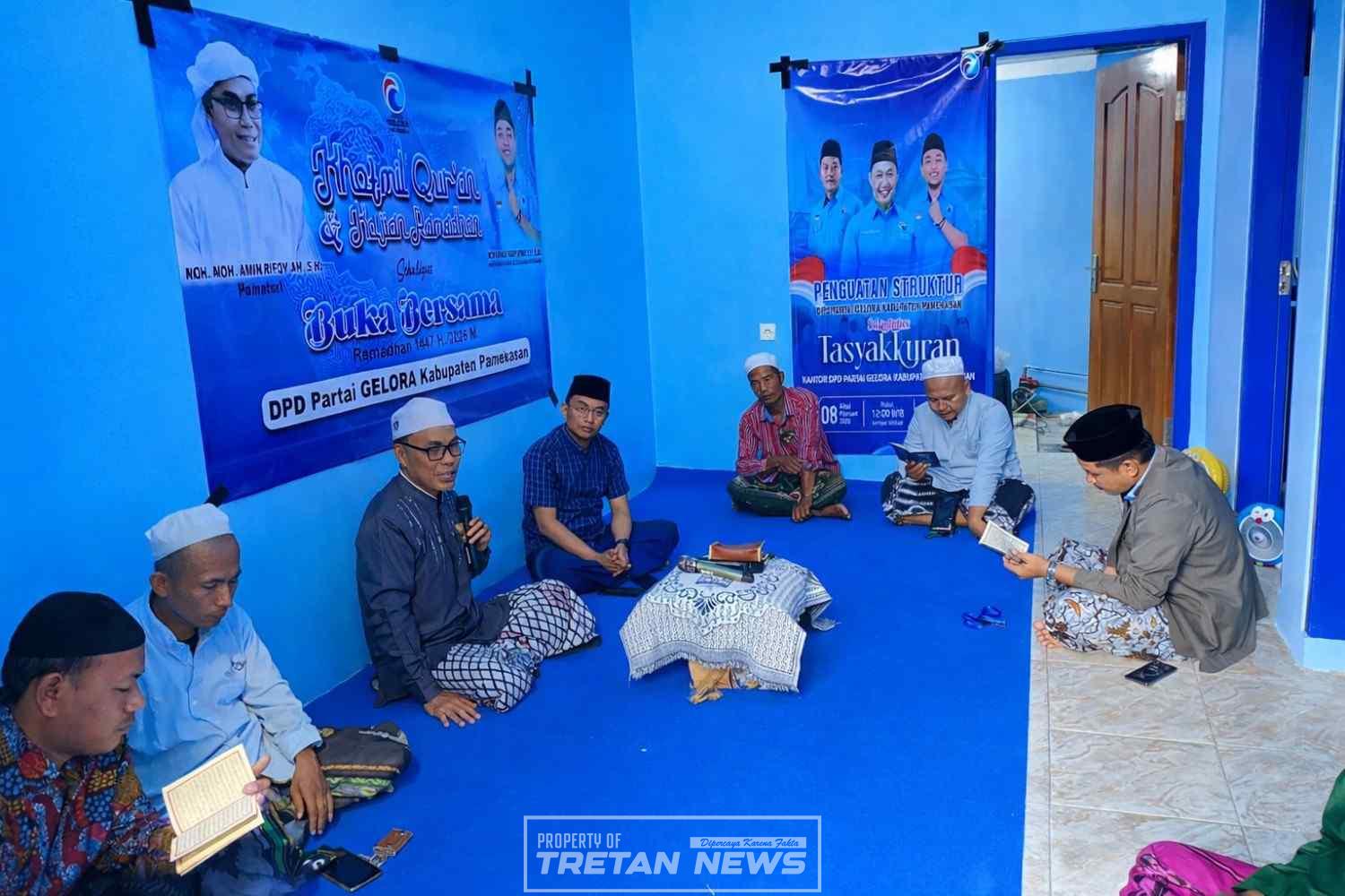 khotmil quran gelora pamekasan ramadan buka bersama dpd gelora pamekasan 2026
