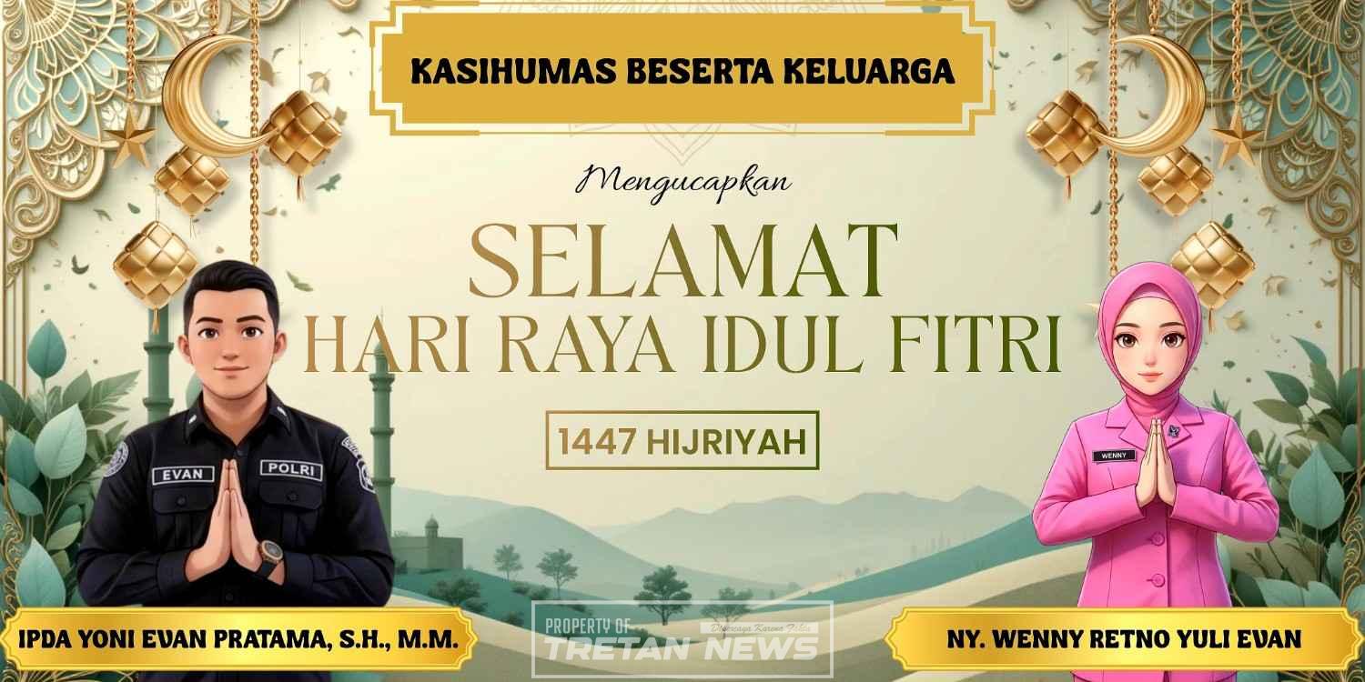 Kasihumas Polres Pamekasan ucapkan Selamat Idul Fitri 1447 Hijriah
