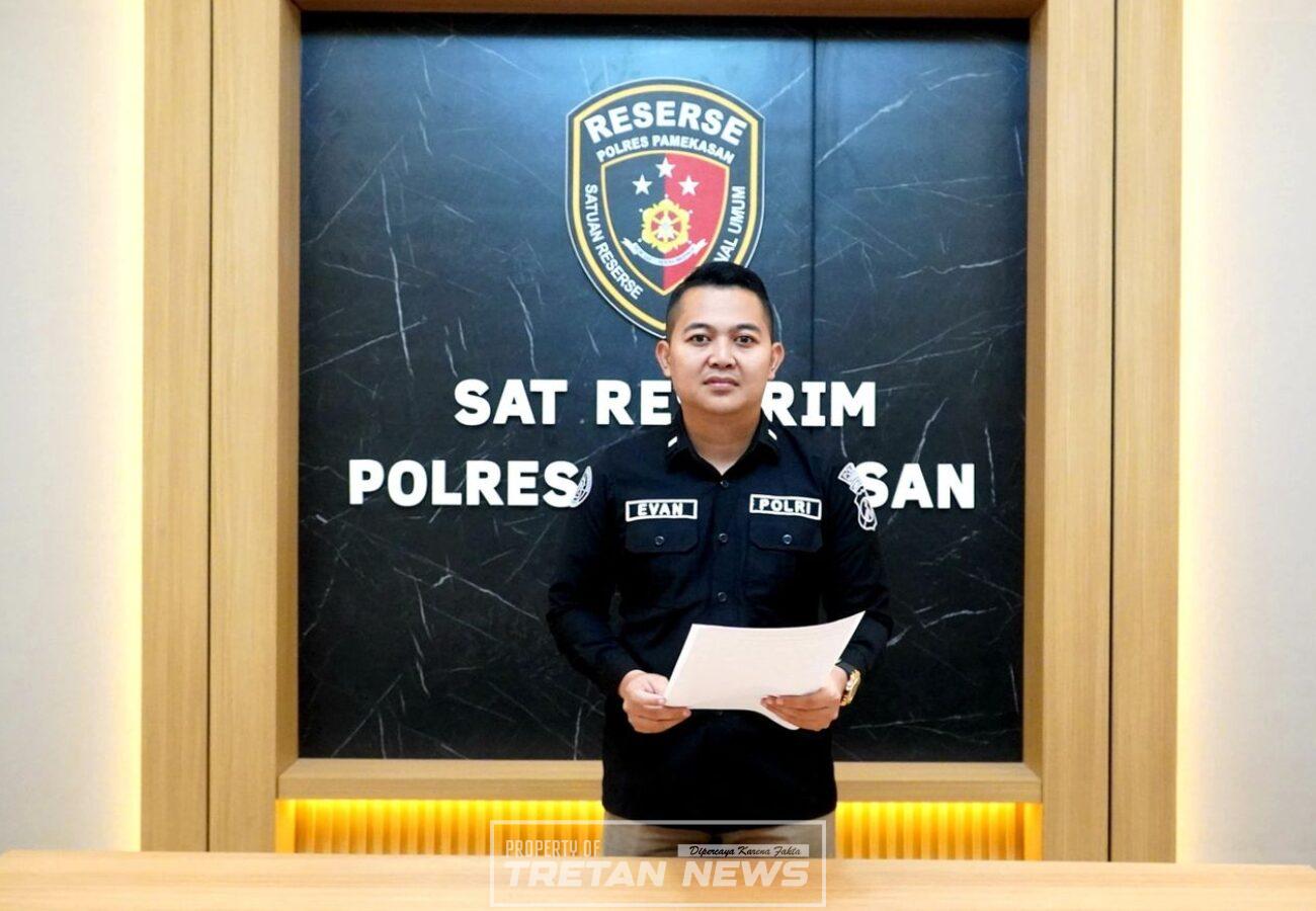 IPDA Yoni Evan Pratama Polres Pamekasan terkait larangan adu kelereng dan kerapan kelinci