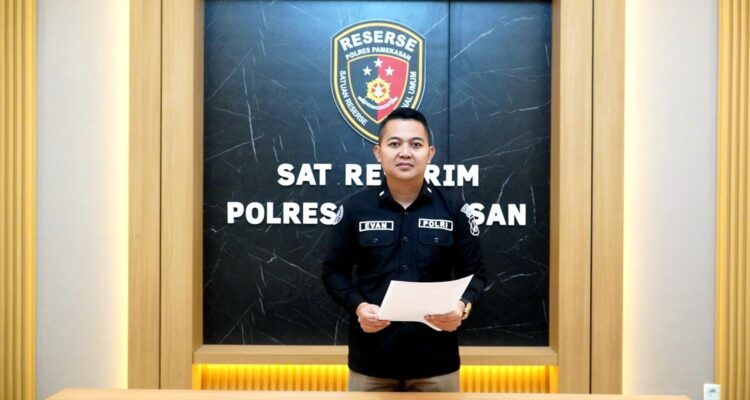 IPDA Yoni Evan Pratama Polres Pamekasan terkait larangan adu kelereng dan kerapan kelinci