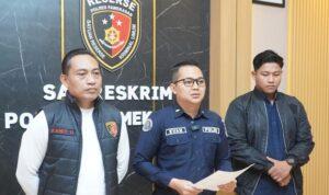 Kasihumas Polres Pamekasan memberikan keterangan pers terkait kasus kekerasan seksual anak dan penyebaran konten pornografi di Pamekasan
