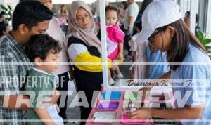 Keseruan bermain slime di BeSS Mansion Hotel Surabaya