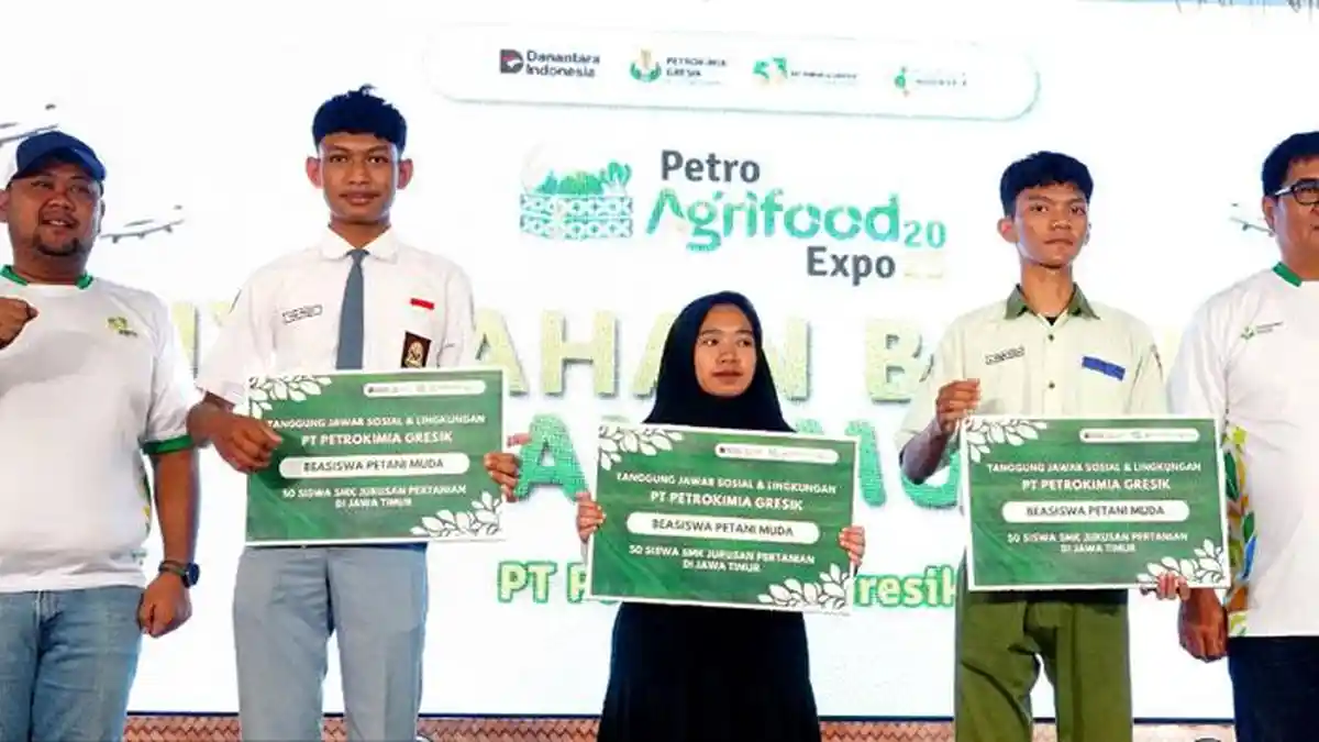 Program Beasiswa Petani Muda Petrokimia Gresik untuk siswa SMK pertanian di Jawa Timur