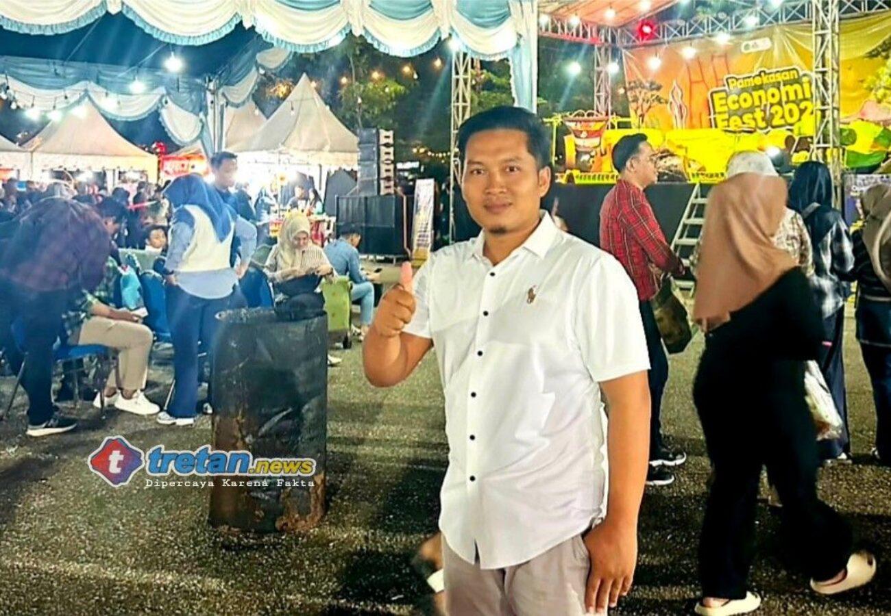 Suasana penutupan Pamekasan Economic Fest 2026 di Arek Lancor yang dipadati pengunjung
