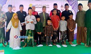 Madas Nusantara Pegantenan berbagi santunan kepada anak yatim
