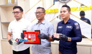 polres-pamekasan-bongkar-dua-kasus-narkoba Barang bukti sabu hasil pengungkapan dua kasus narkoba di Pamekasan