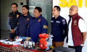 Polres Pamekasan merilis pengungkapan tujuh kasus pencurian dalam sepekan
