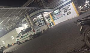 Foto IGD RSUD sampang saat diambil dalam malam Hari