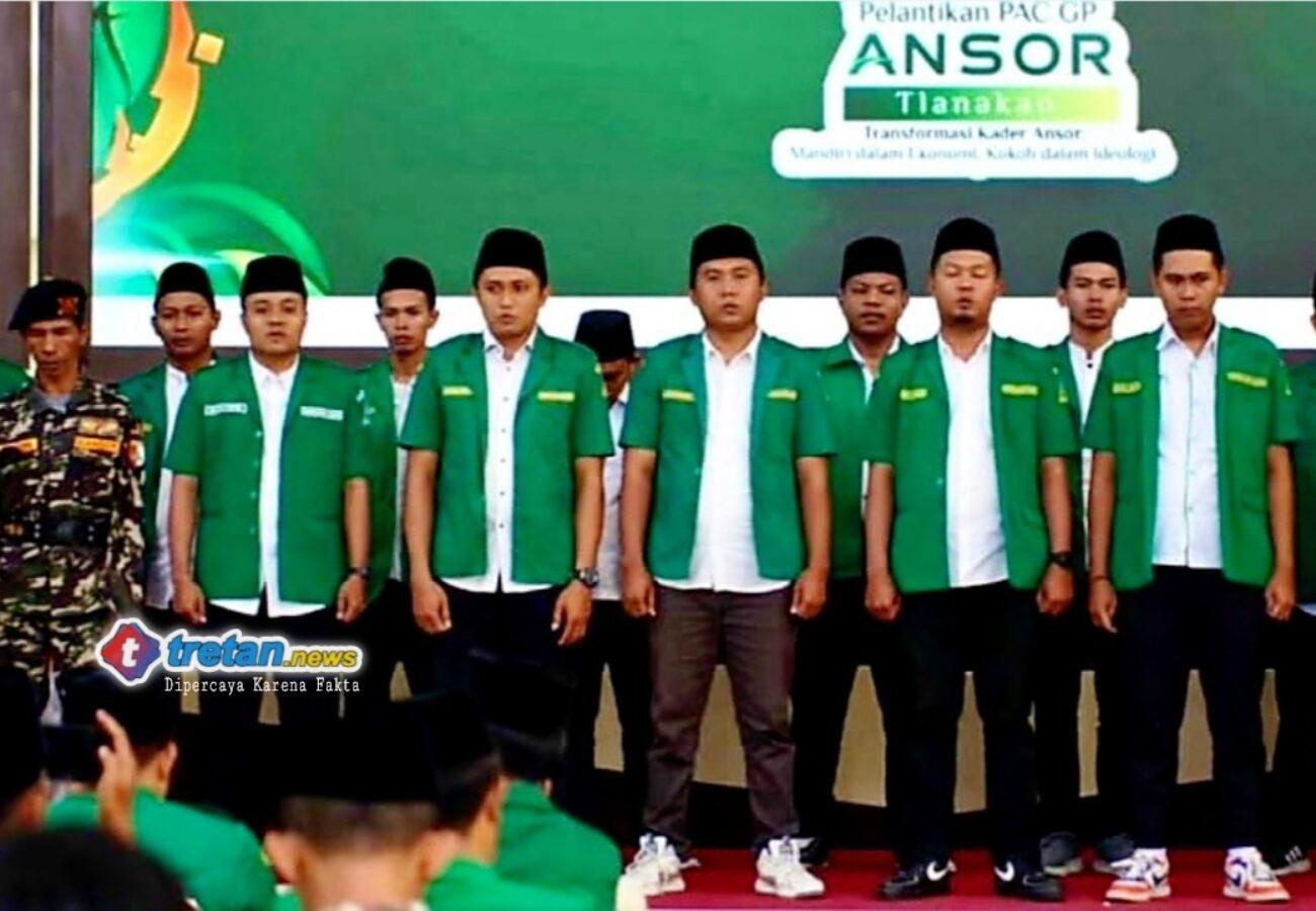Pelantikan Pengurus PAC GP Ansor Tlanakan di Aula UIN Madura Pamekasan