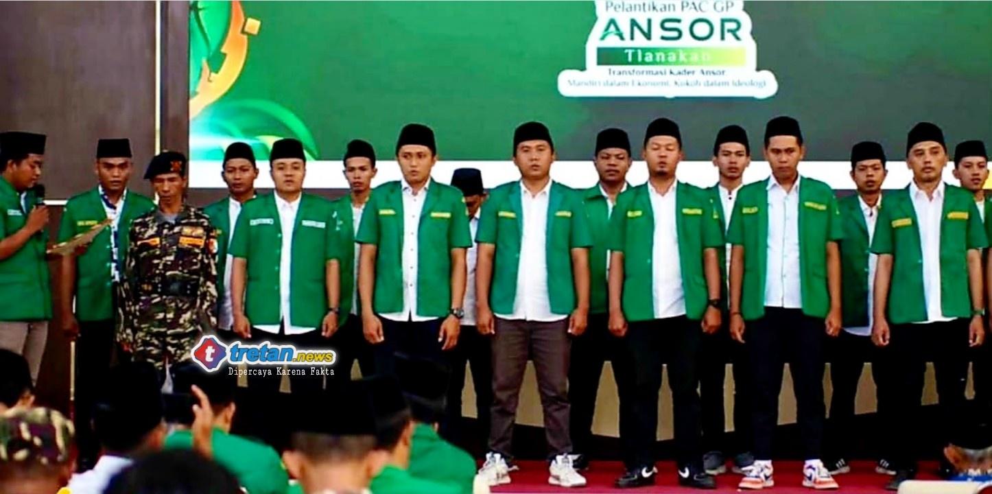 Pelantikan Pengurus PAC GP Ansor Tlanakan di Aula UIN Madura Pamekasan