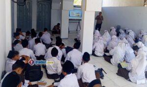 polsek-larangan-edukasi-bahaya-narkoba-bullying Polsek Larangan sosialisasi bahaya narkoba dan bullying kepada siswa baru