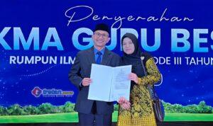 Prof. Achmad Mulyadi resmi menerima penetapan Guru Besar UIN Madura di Jakarta