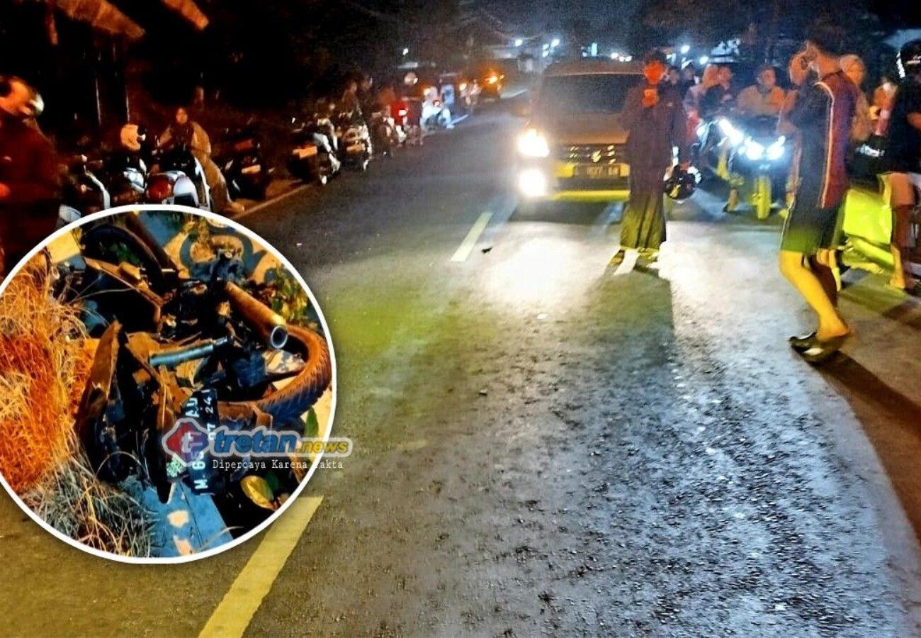 Satlantas Polres Pamekasan mengamankan pengemudi tabrak lari di Jalan Raya Nyalaran