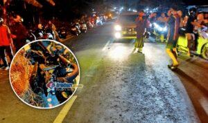 tabrak-lari-jalan-raya-nyalaran-diamankan Satlantas Polres Pamekasan mengamankan pengemudi tabrak lari di Jalan Raya Nyalaran