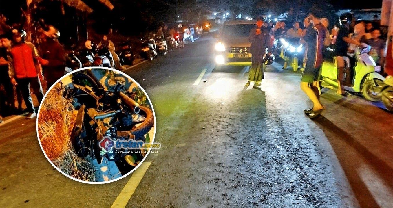 Satlantas Polres Pamekasan mengamankan pengemudi tabrak lari di Jalan Raya Nyalaran