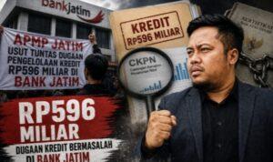 dugaan kredit Rp596 miliar Bank Jatim