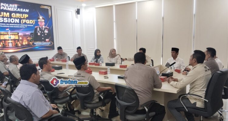 Kapolres Pamekasan menggelar FGD bersama elemen masyarakat