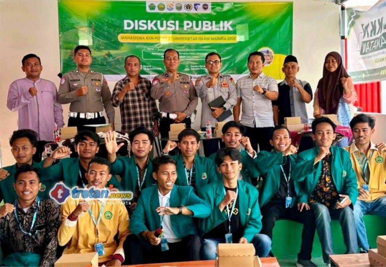 Ketua PWI Pamekasan menjelaskan Butterfly Effect dalam edukasi keselamatan berlalu lintas di Proppo