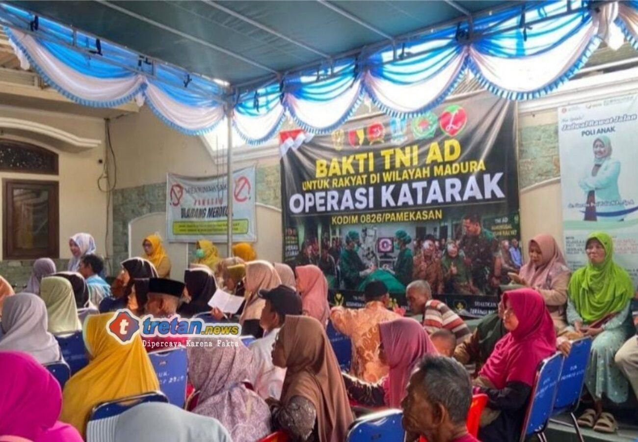 Kodim 0826 Pamekasan menggelar operasi katarak gratis di RS Larasati