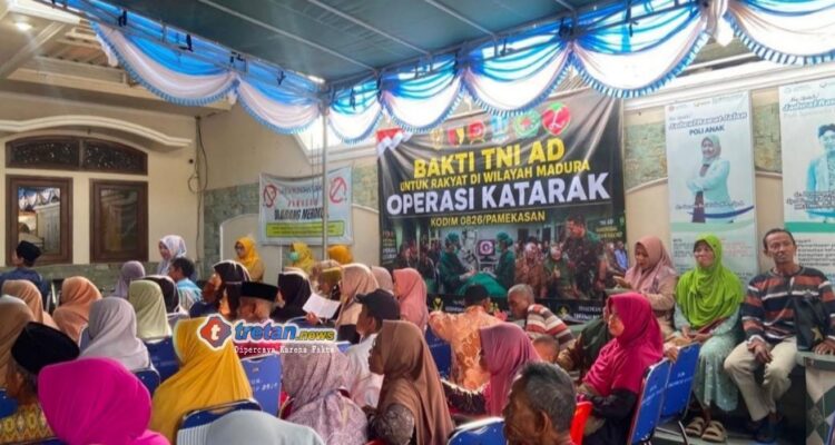 Kodim 0826 Pamekasan menggelar operasi katarak gratis di RS Larasati
