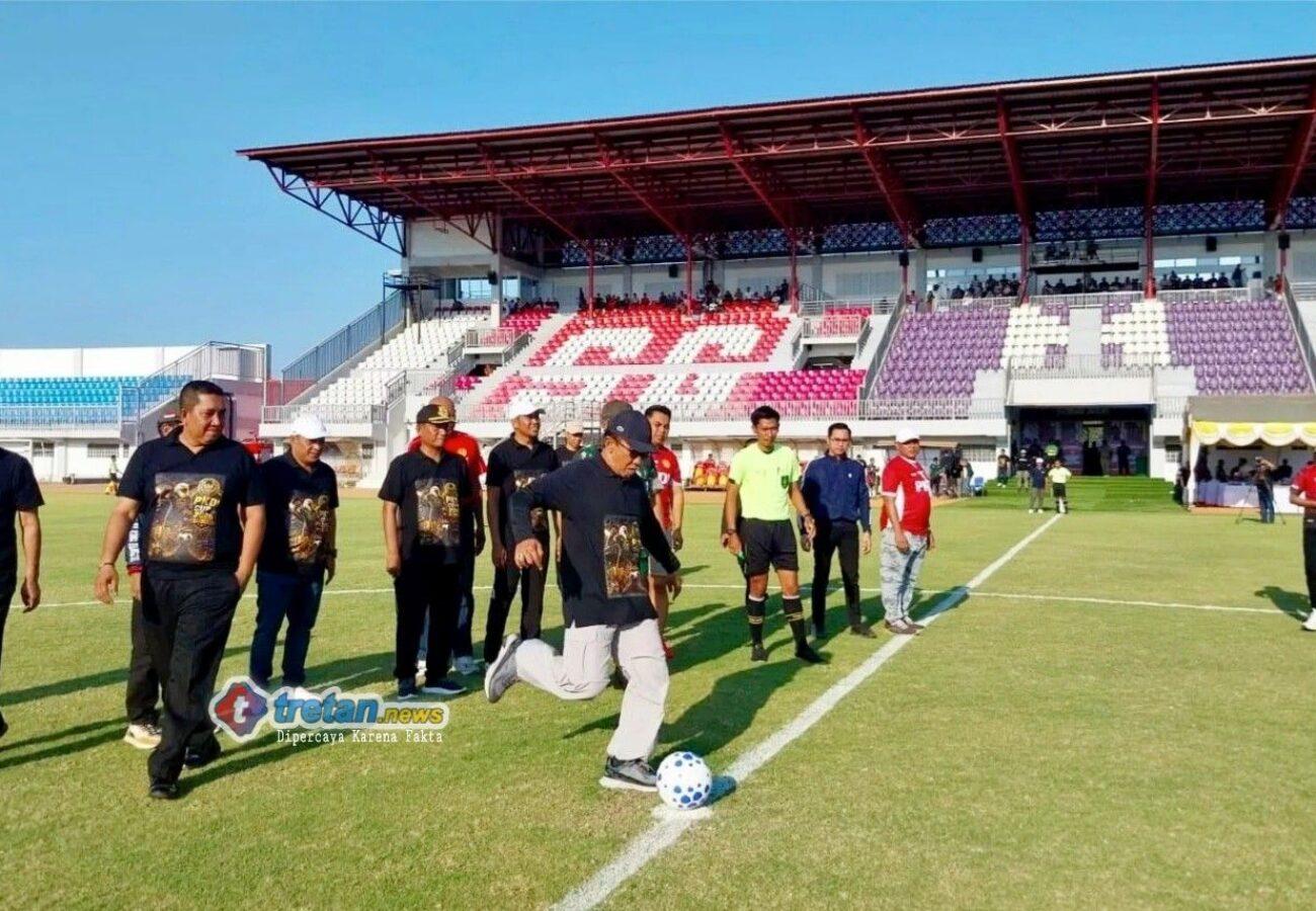 Pembukaan PKDI Cup II 2026 di SGMRP Pamekasan bersama kepala desa se-Madura
