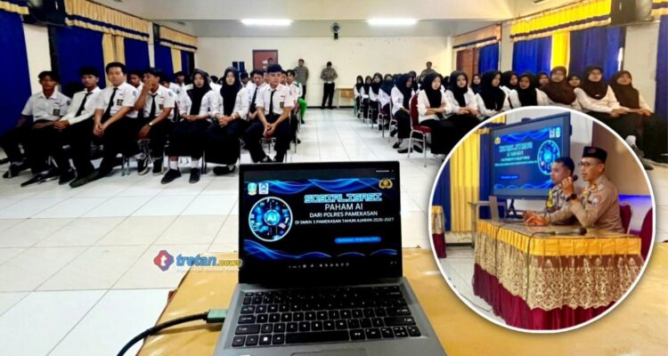 Polres Pamekasan sosialisasikan AI kepada pelajar SMKN 3
