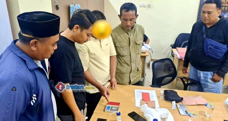 Polsek Palengaan amankan terduga penyalahgunaan sabu