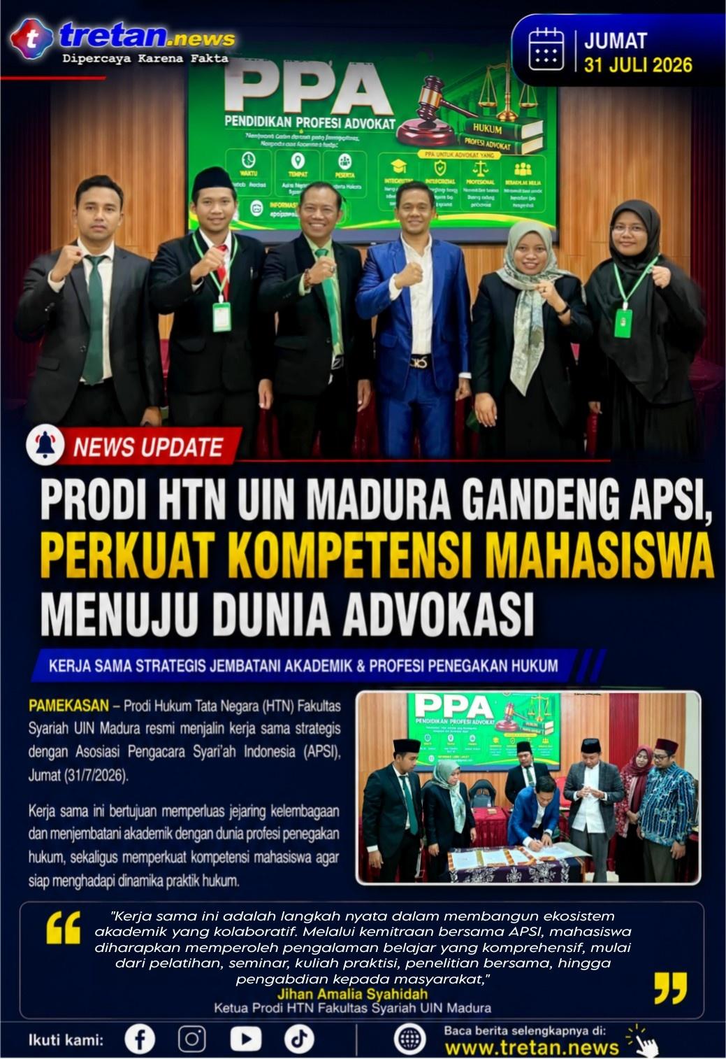 Prodi HTN UIN Madura gandeng APSI untuk perkuat kompetensi mahasiswa
