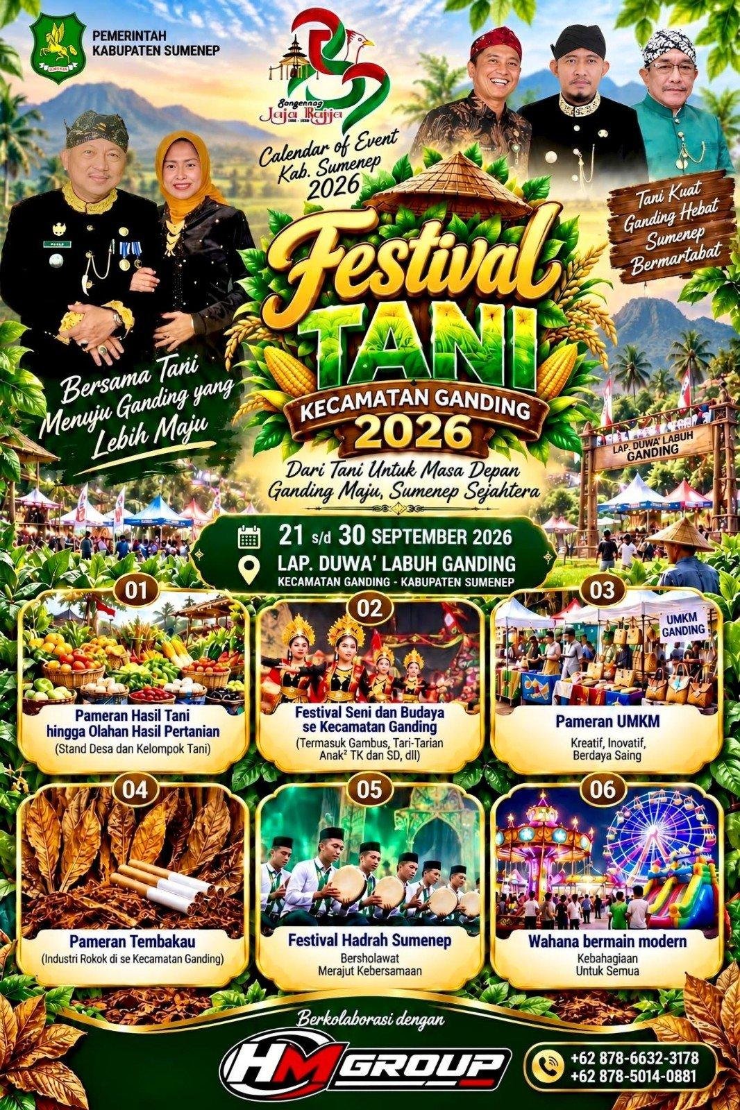 Festival Tani Ganding 2026 di Kecamatan Ganding Sumenep