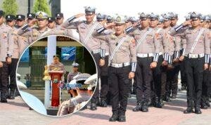 hari-lalu-lintas-bhayangkara-ke-71-polres-pamekasa Kapolres Pamekasan memimpin apel Hari Lalu Lintas Bhayangkara ke-71