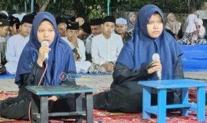 Santri IBS PKMKK Pamekasan memperdengarkan hafalan Al-Qur’an
