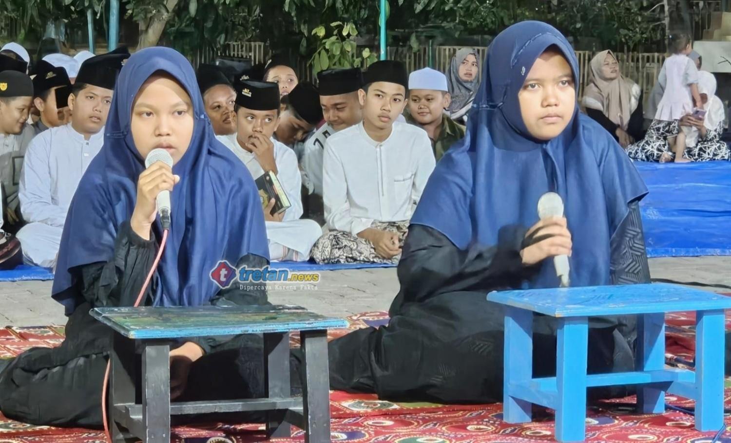 Santri IBS PKMKK Pamekasan memperdengarkan hafalan Al-Qur’an