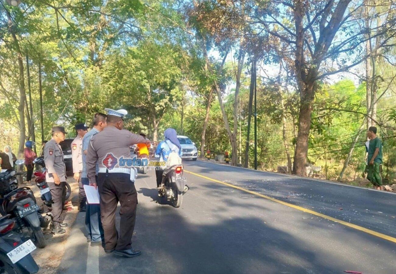 Kecelakaan tiga kendaraan di Jalan Pamekasan-Sumenep Pamekasan