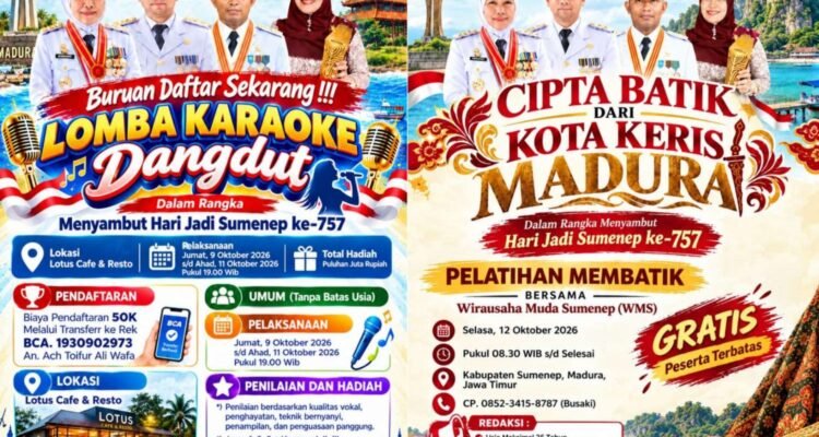 KlikTimes dan Nusainsider siapkan kegiatan Harjad Sumenep ke-757