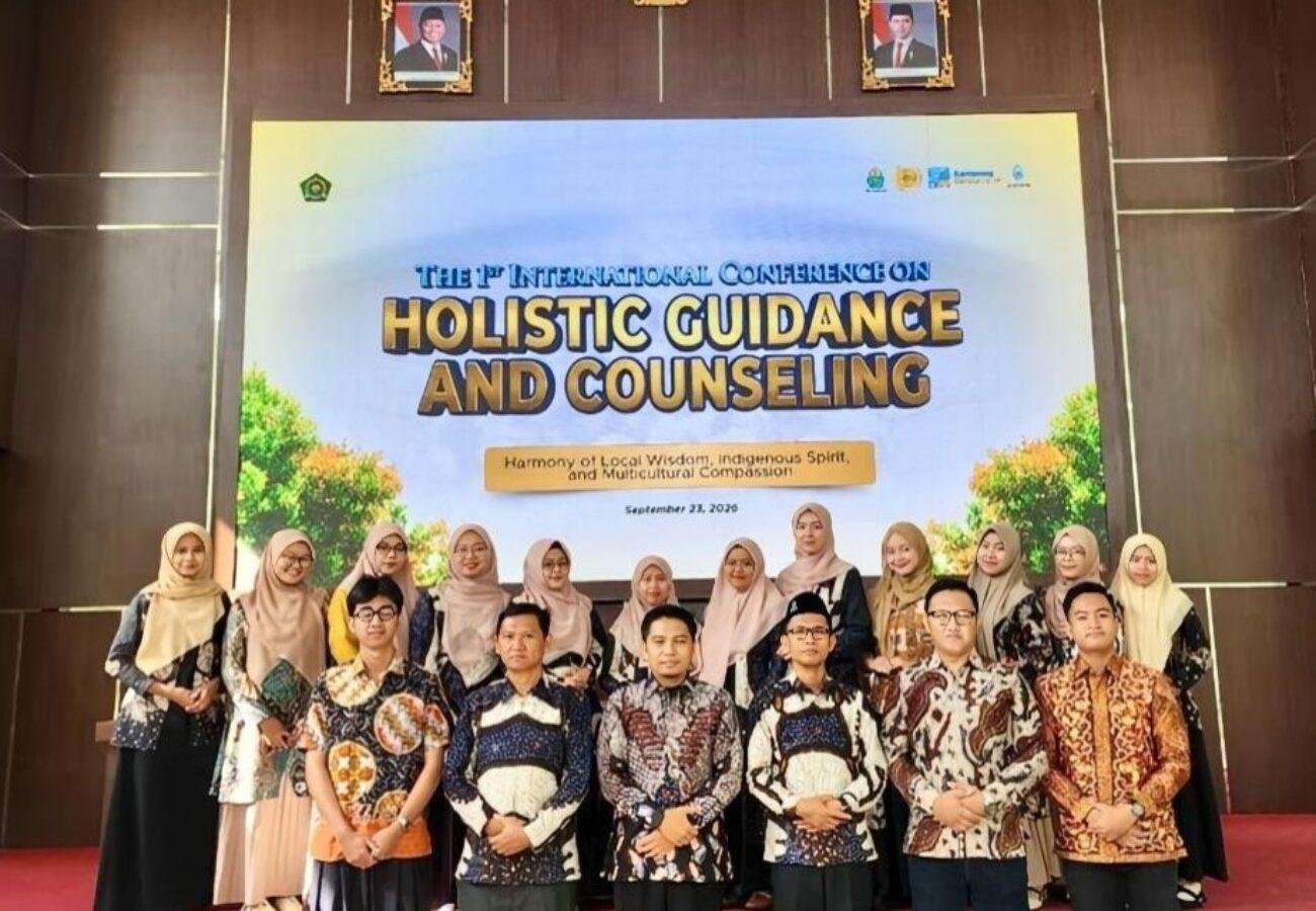 Suasana virtual pelaksanaan Konferensi Internasional UIN Madura mengenai bimbingan konseling