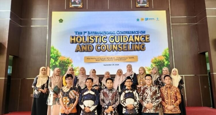 Suasana virtual pelaksanaan Konferensi Internasional UIN Madura mengenai bimbingan konseling