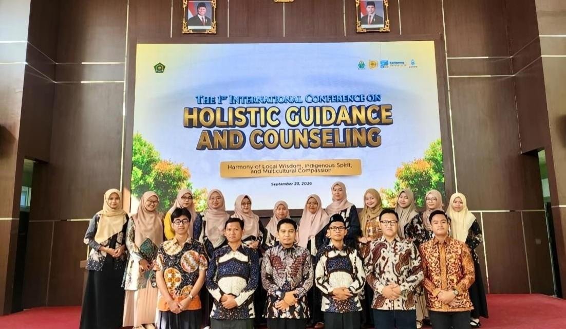 Suasana virtual pelaksanaan Konferensi Internasional UIN Madura mengenai bimbingan konseling