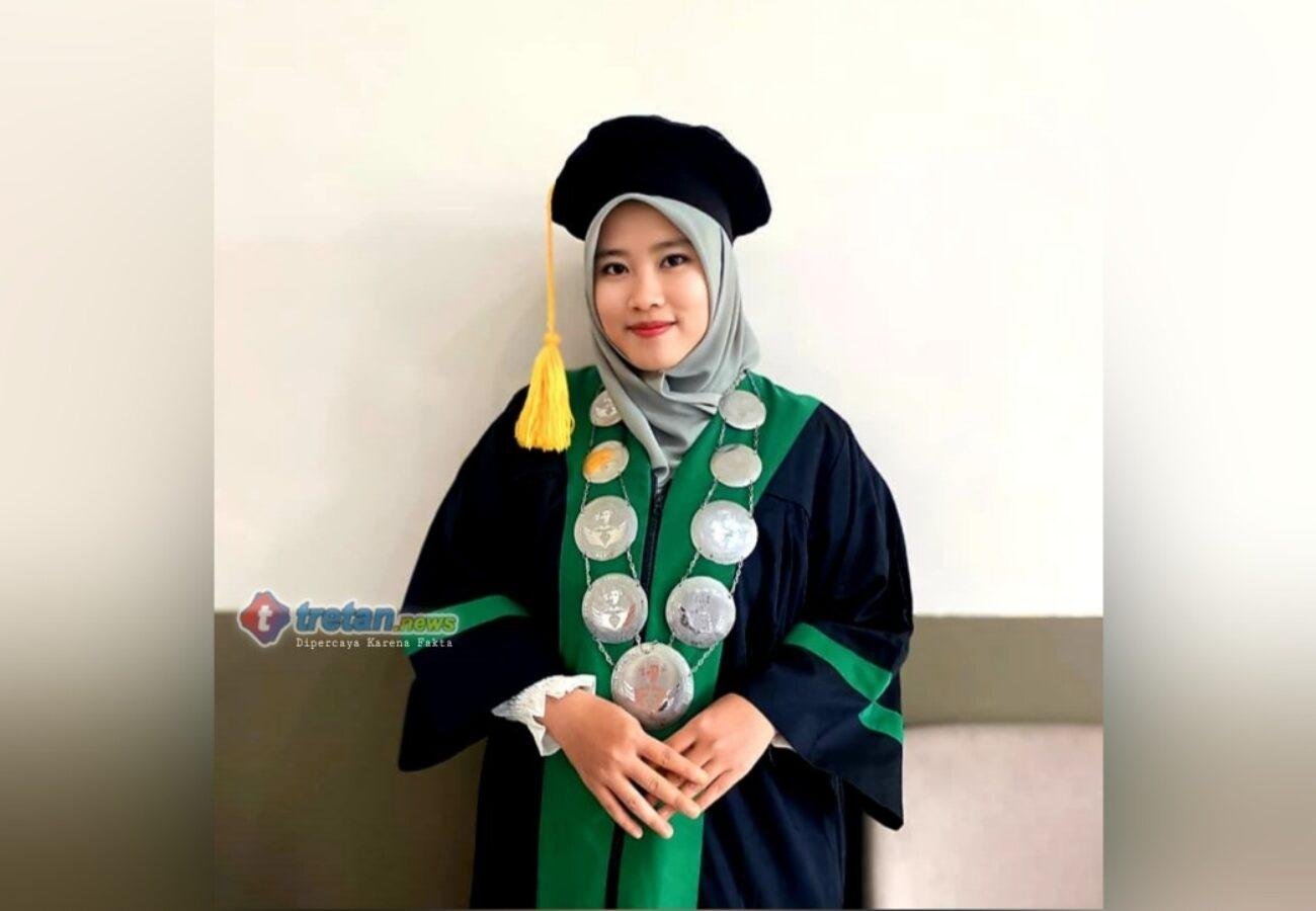 Lailiy Kurnia Ilahi Dekan FBA UNIBA Madura dalam kegiatan akademik