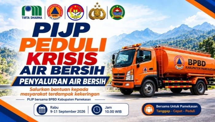 PIJP Pamekasan menyalurkan bantuan air bersih bagi warga terdampak kekeringan