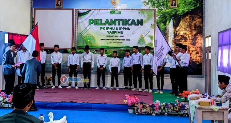 Pelantikan pengurus PK IPNU-IPPNU Yaspimu Pamekasan