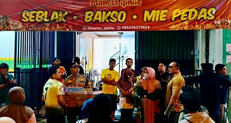Polres Pamekasan menangani penjarahan Warung Mom'SS Iphiie