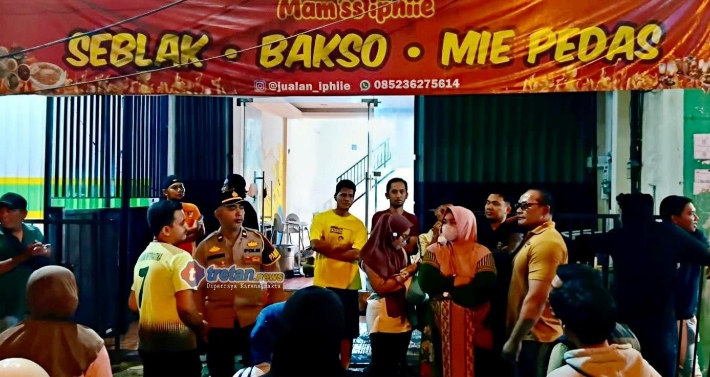 Polres Pamekasan menangani penjarahan Warung Mom'SS Iphiie