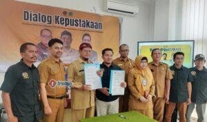 PWI Pamekasan dan Dinas Perpustakaan meneken MoU literasi digital