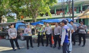 Satlantas Polres Pamekasan dampingi Polda Jatim petakan troublespot Jalan Diponegoro