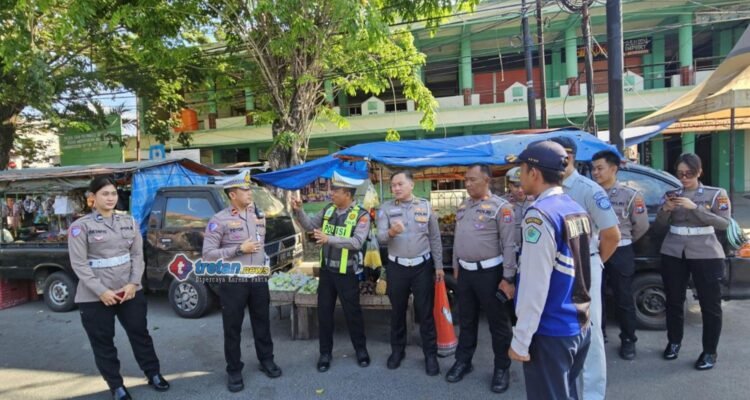 Satlantas Polres Pamekasan dampingi Polda Jatim petakan troublespot Jalan Diponegoro