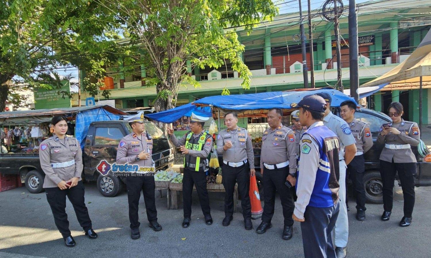 Satlantas Polres Pamekasan dampingi Polda Jatim petakan troublespot Jalan Diponegoro
