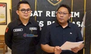 Kasatreskrim Polres Pamekasan memberikan keterangan kepada wartawan