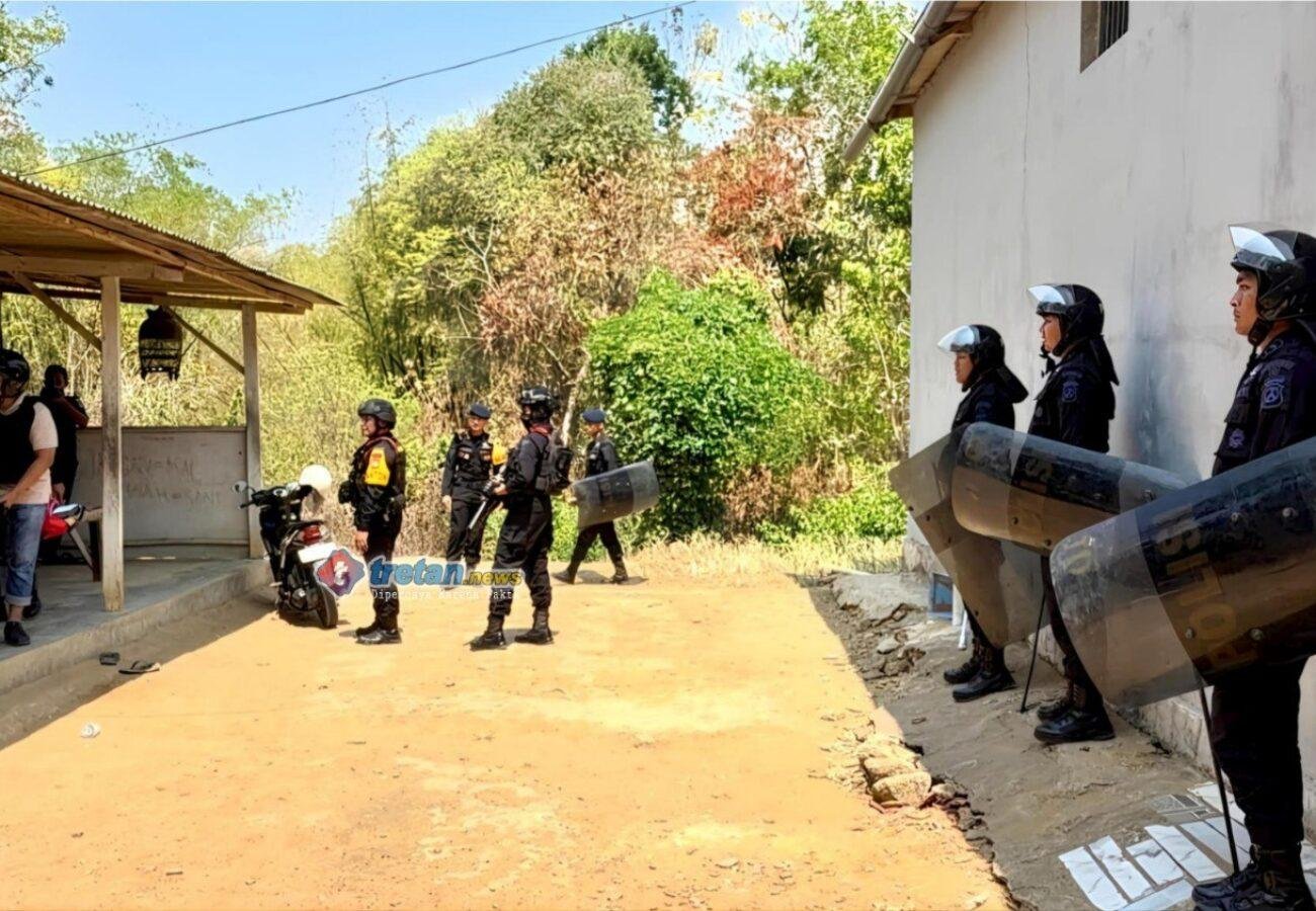 Polres Pamekasan amankan barang bukti sabu dan sembilan sepeda motor