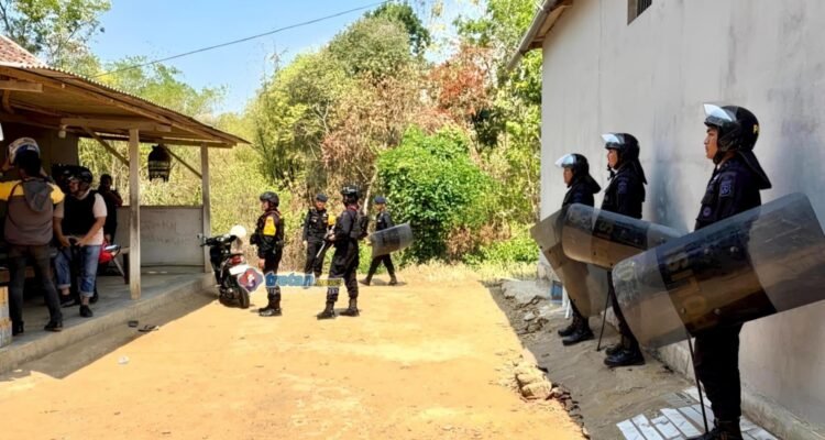Polres Pamekasan amankan barang bukti sabu dan sembilan sepeda motor